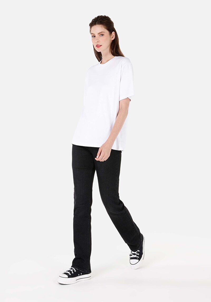 Показати інформацію про 792 Mila Джинси Жіночі Блакитні Класичного Крою Cl1071747