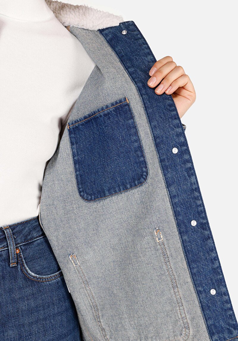 Показати інформацію про 350 Lotte Піджак Жіночий Блакитний  Cl1070874