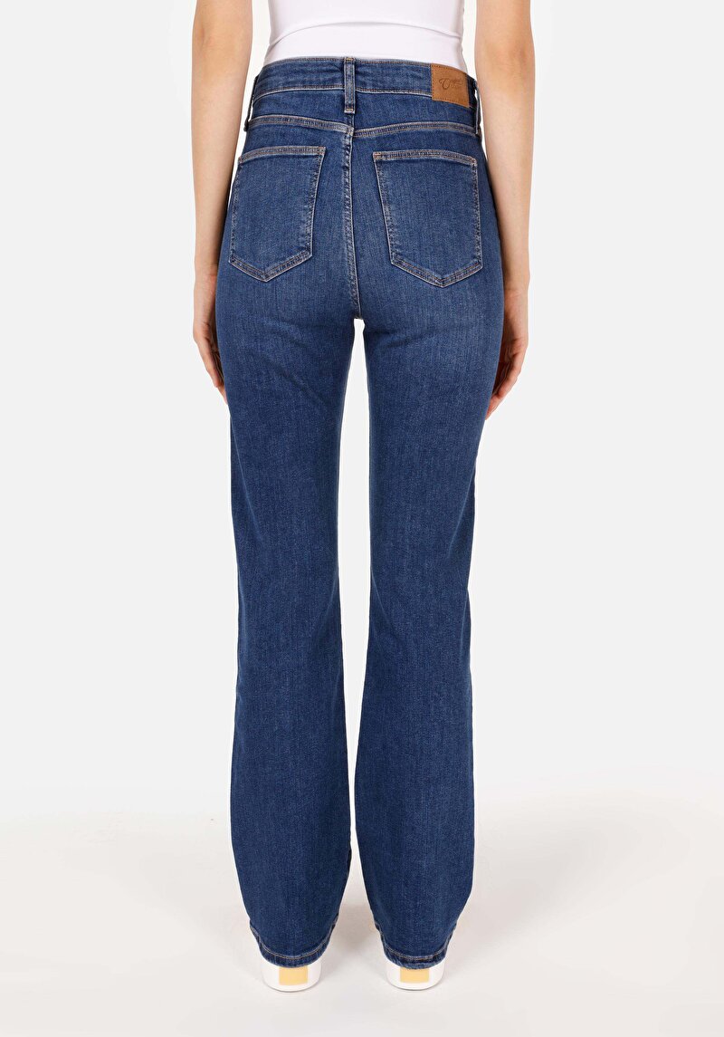 Зображення 791 Monica Джинси Жіночі Блакитні Класичного Крою Cl1070942