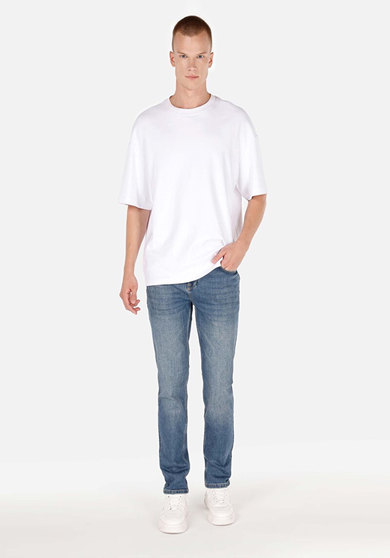 Зображення 044 Karl Джинси Чоловічі  Прямого Крою Cl1071800