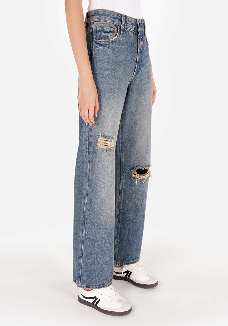 Зображення 975 Ella Джинси Жіночі Блакитні Класичного Крою Cl1072699