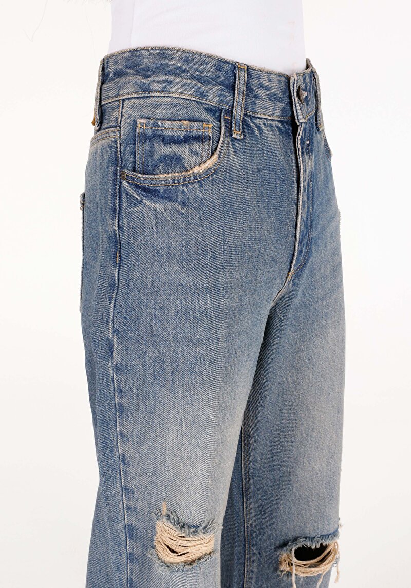 Показати інформацію про 975 Ella Джинси Жіночі Блакитні Класичного Крою Cl1072699