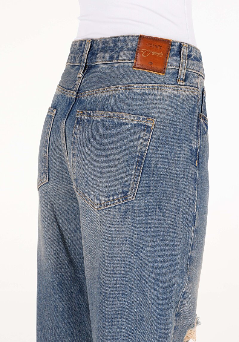 Показати інформацію про 975 Ella Джинси Жіночі Блакитні Класичного Крою Cl1072699