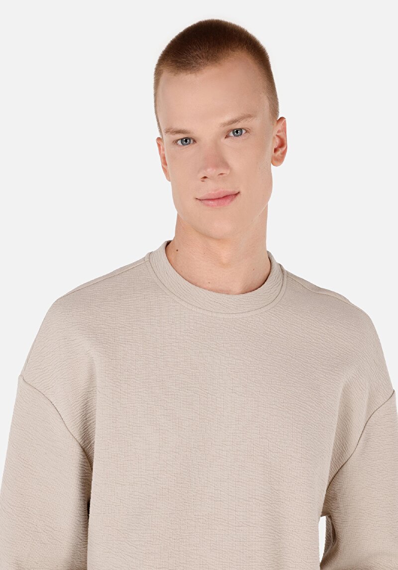 Показати інформацію про Футболка З Довгим Рукавом Чоловіча Бежева  Cl1071043