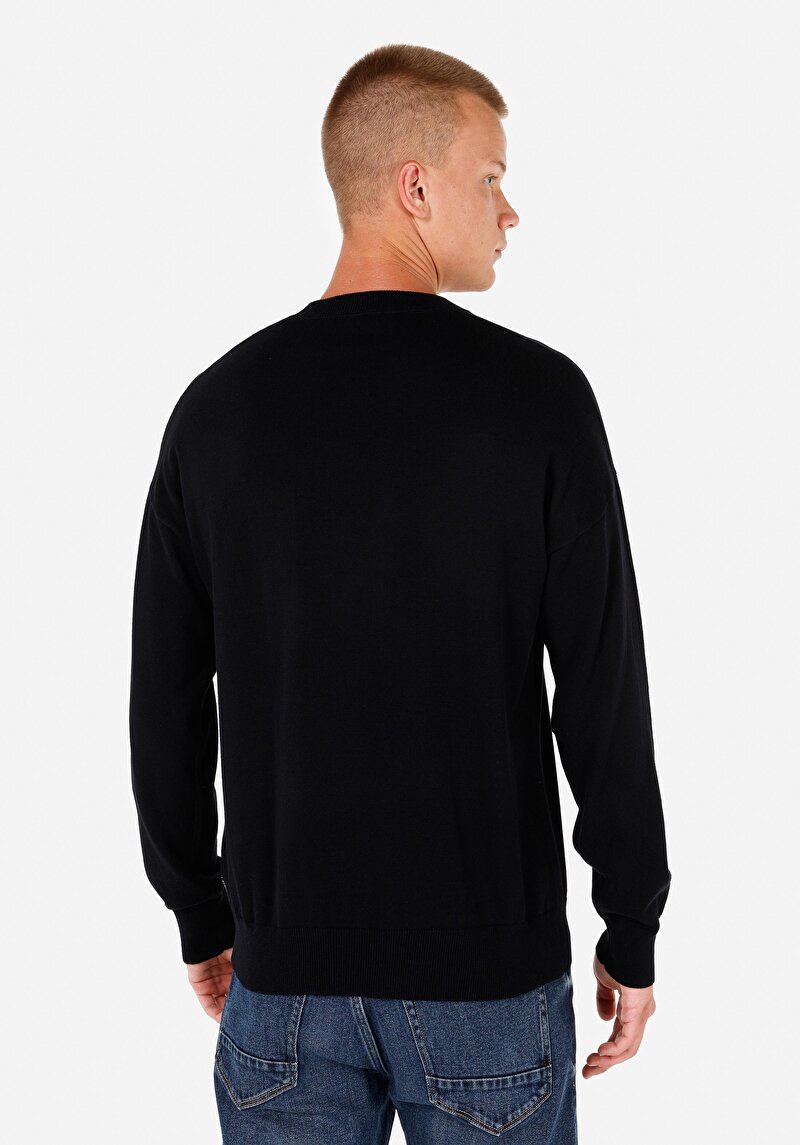 Показати інформацію про Светр Чоловічий Чорний  Cl1071055