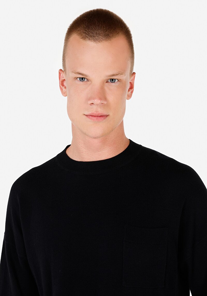 Показати інформацію про Светр Чоловічий Чорний  Cl1071055