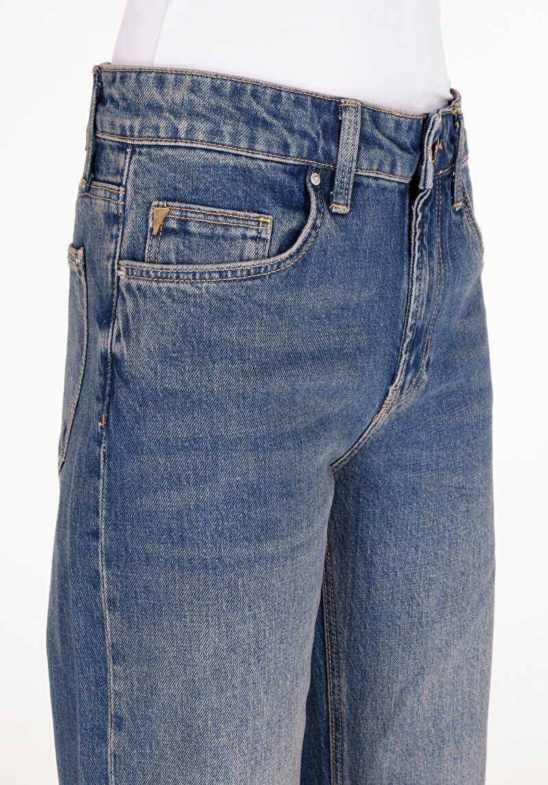 Показати інформацію про Джинси Жіночі Блакитні Прямого Крою Cl1072704