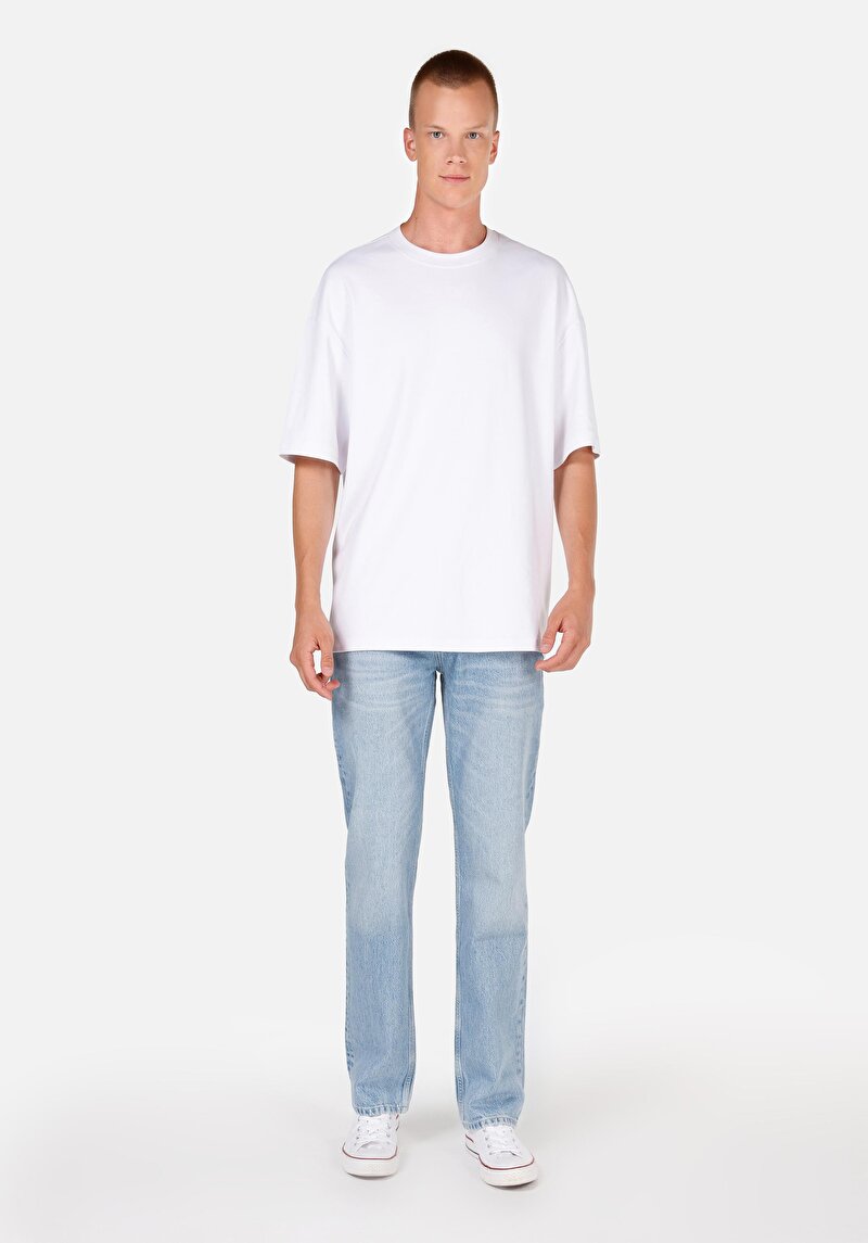 Зображення 045 David Джинси Чоловічі Блакитні Класичного Крою Cl1072784