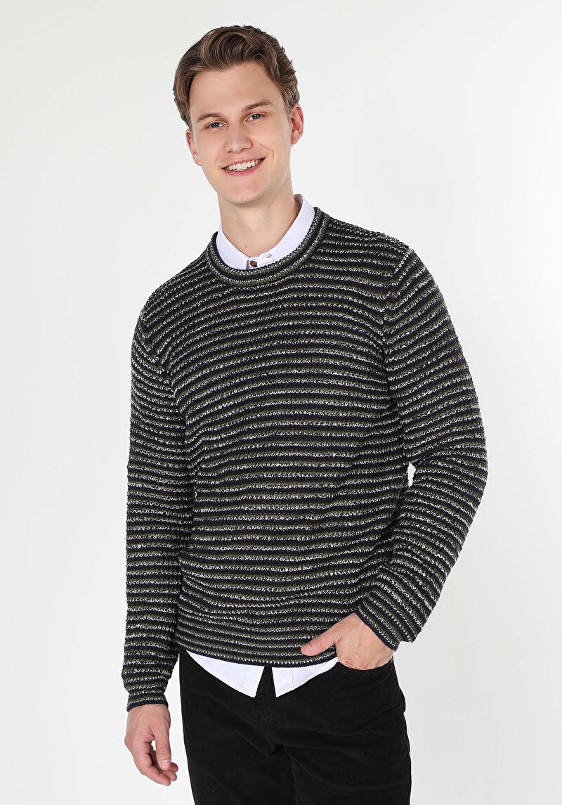 Зображення Светр Чоловічий Зелений  Cl1061129