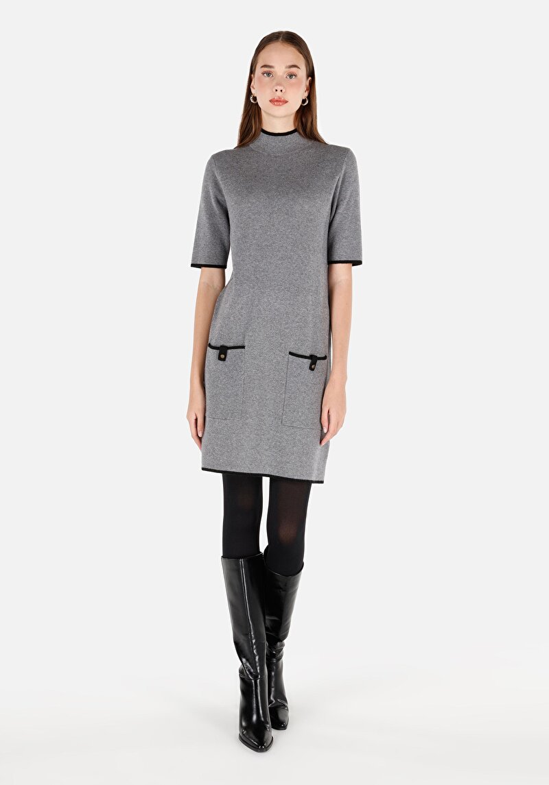 Показати інформацію про Сукня Жіноча Сіра  Cl1071114