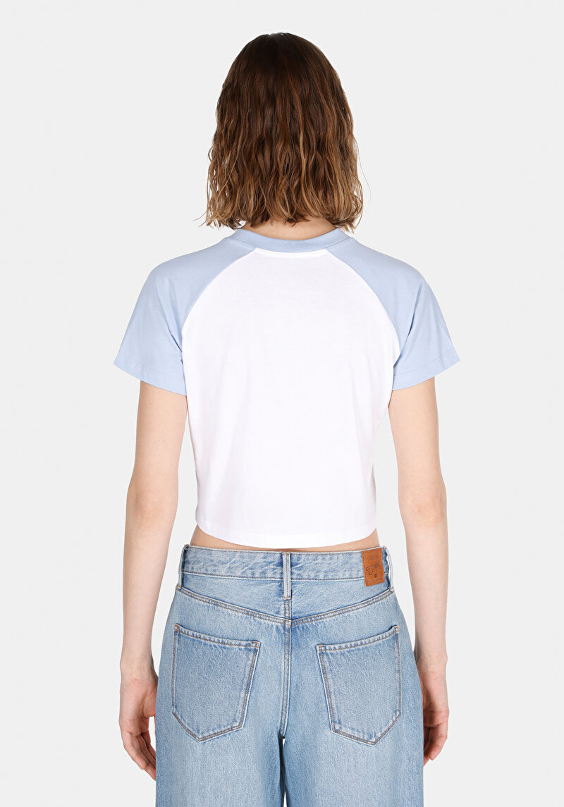 Показати інформацію про Футболка З Коротким Рукавом Жіноча Біла  Cl1073148