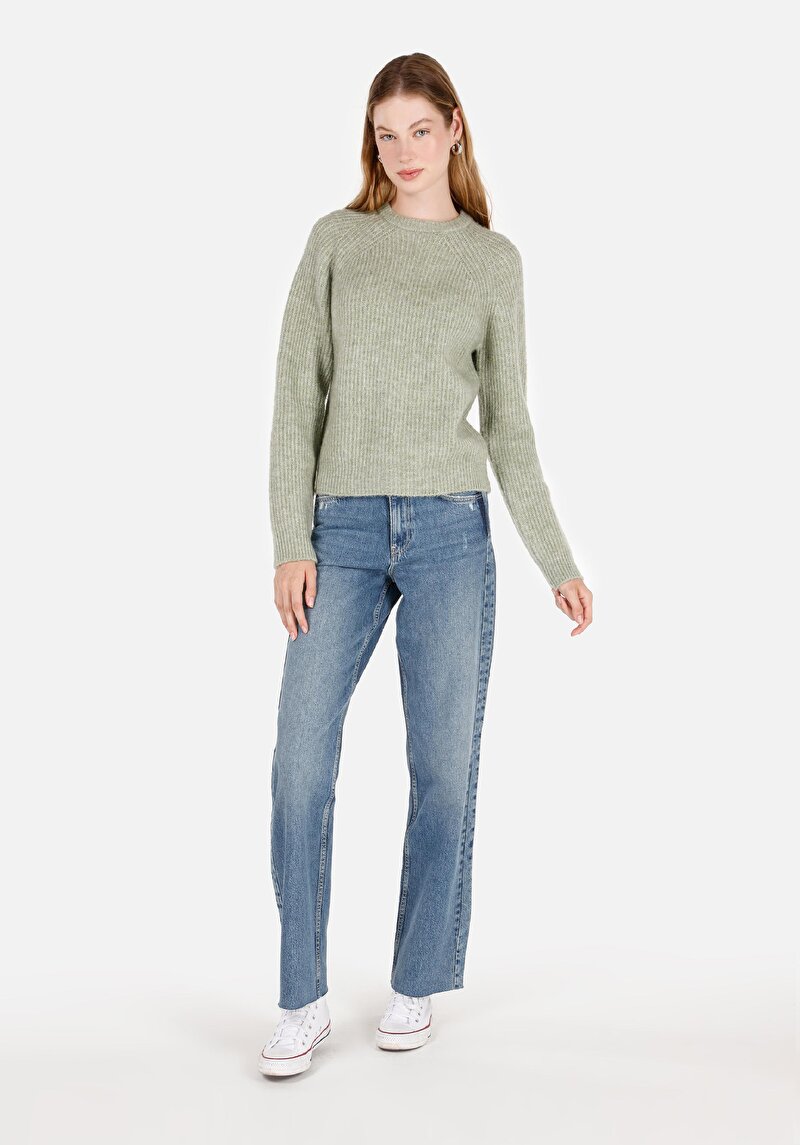 Показати інформацію про Светр Жіночий Зелений  Cl1071121