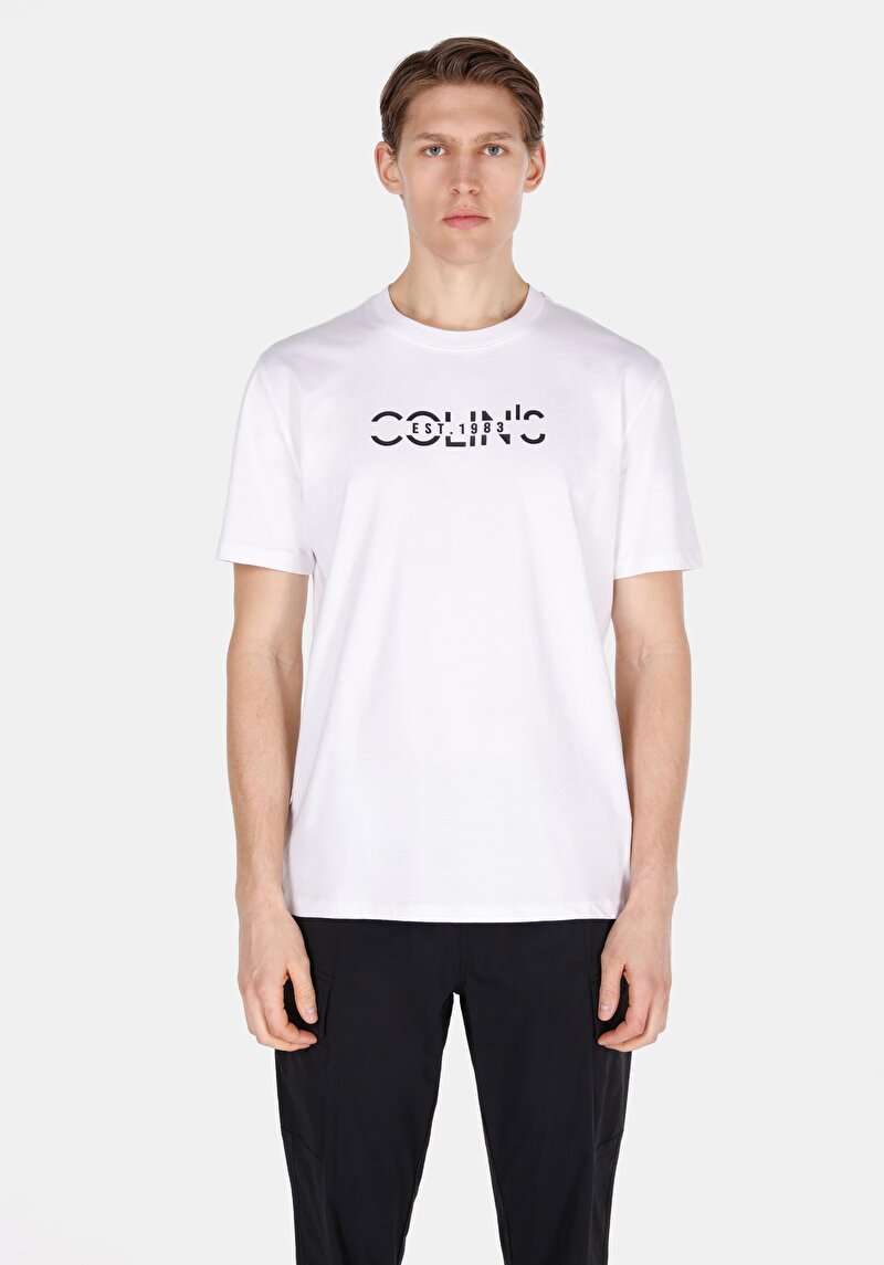 Зображення Футболка З Коротким Рукавом Чоловіча Біла  Cl1074516