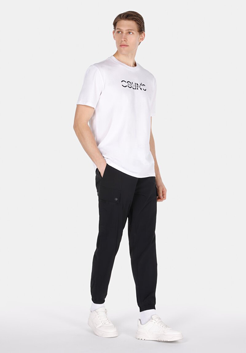 Показати інформацію про Футболка З Коротким Рукавом Чоловіча Біла  Cl1074516