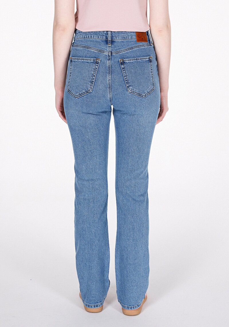 Зображення 792 Mila Джинси Жіночі Блакитні Класичного Крою Cl1073506