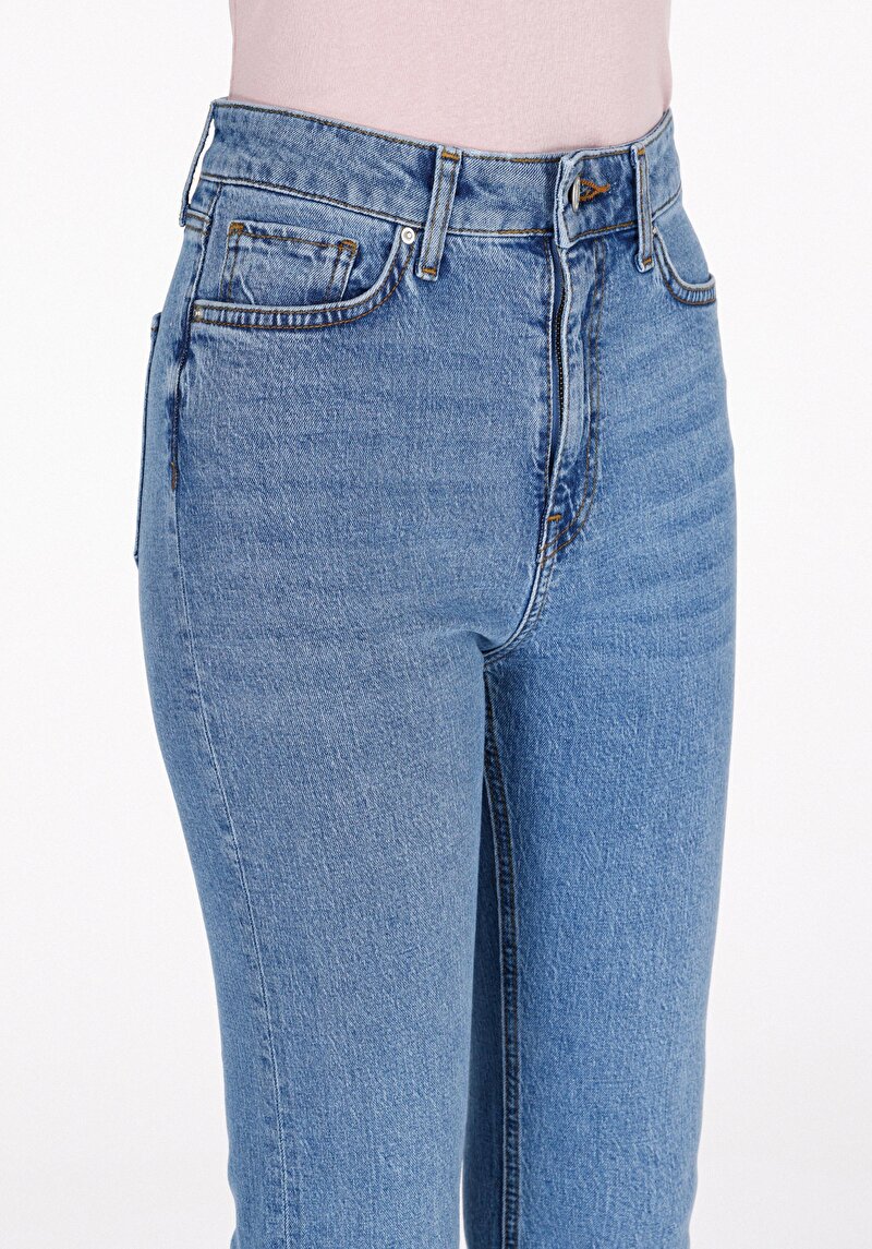 Показати інформацію про 792 Mila Джинси Жіночі Блакитні Класичного Крою Cl1073506