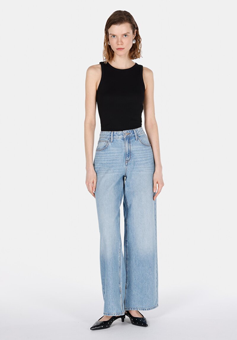 Зображення 970 Berry Джинси Жіночі Блакитні Класичного Крою Cl1073520