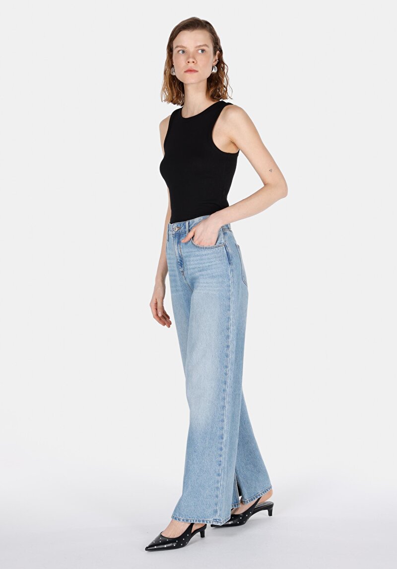 Зображення 970 Berry Джинси Жіночі Блакитні Класичного Крою Cl1073520