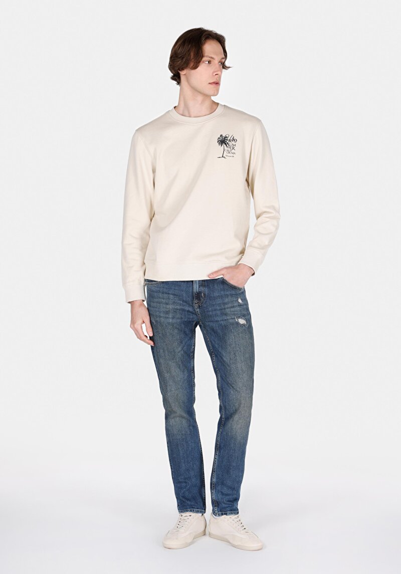 Показати інформацію про Толстовка Чоловіча Бежева  Cl1069947