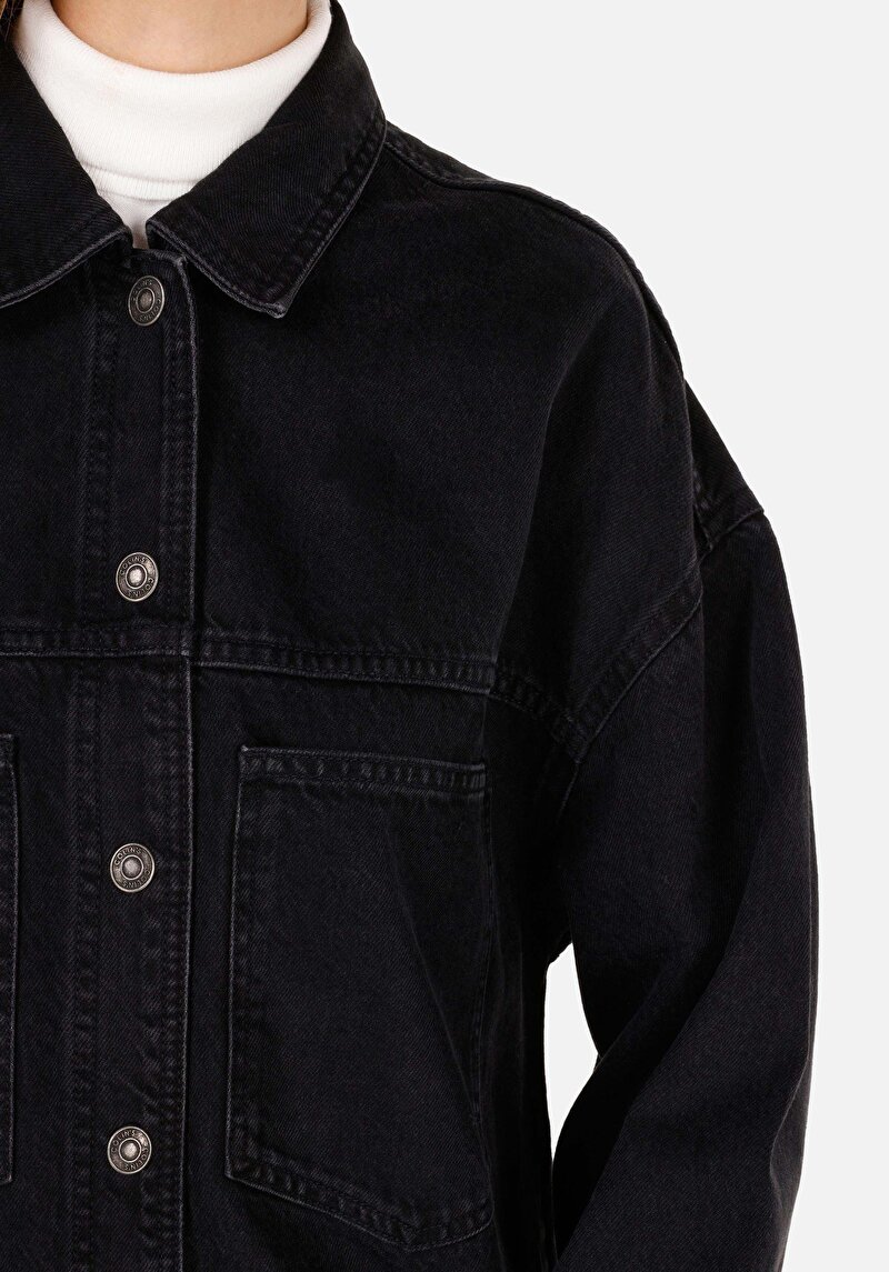 Показати інформацію про 490 Arina Сорочка З Довгим Рукавом Жіноча Чорна  Cl1070723