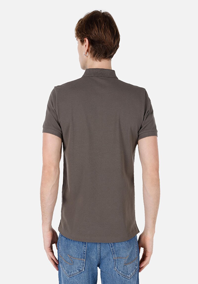 Показати інформацію про Поло З Коротким Рукавом Чоловіче Зелене  Cltkttshm0766200