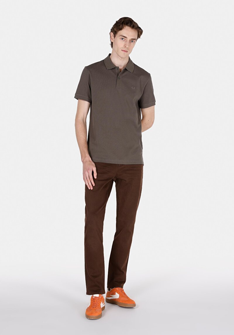 Показати інформацію про Поло З Коротким Рукавом Чоловіче Зелене  Cl1073960