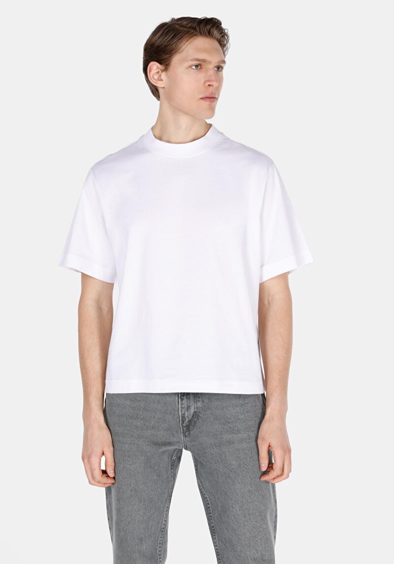 Зображення Футболка З Коротким Рукавом Чоловіча Біла  Cl1073994