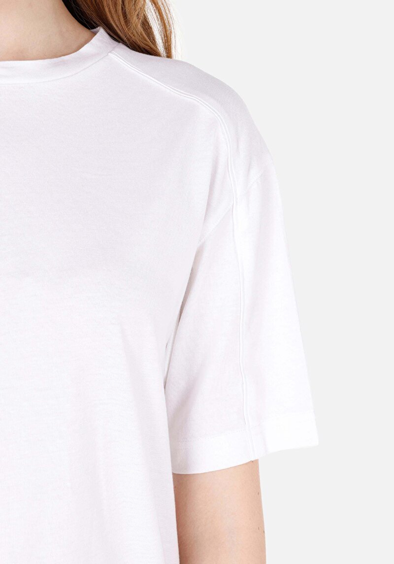 Показати інформацію про Футболка З Коротким Рукавом Жіноча Біла  Cl1070734