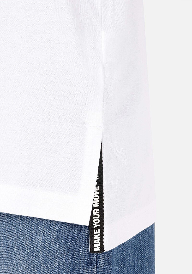 Показати інформацію про Футболка З Коротким Рукавом Жіноча Біла  Cl1070734