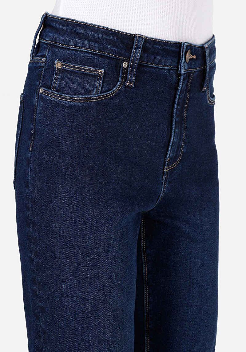 Показати інформацію про 703 Carla Джинси Жіночі Блакитні Вузького Крою Cl1071211