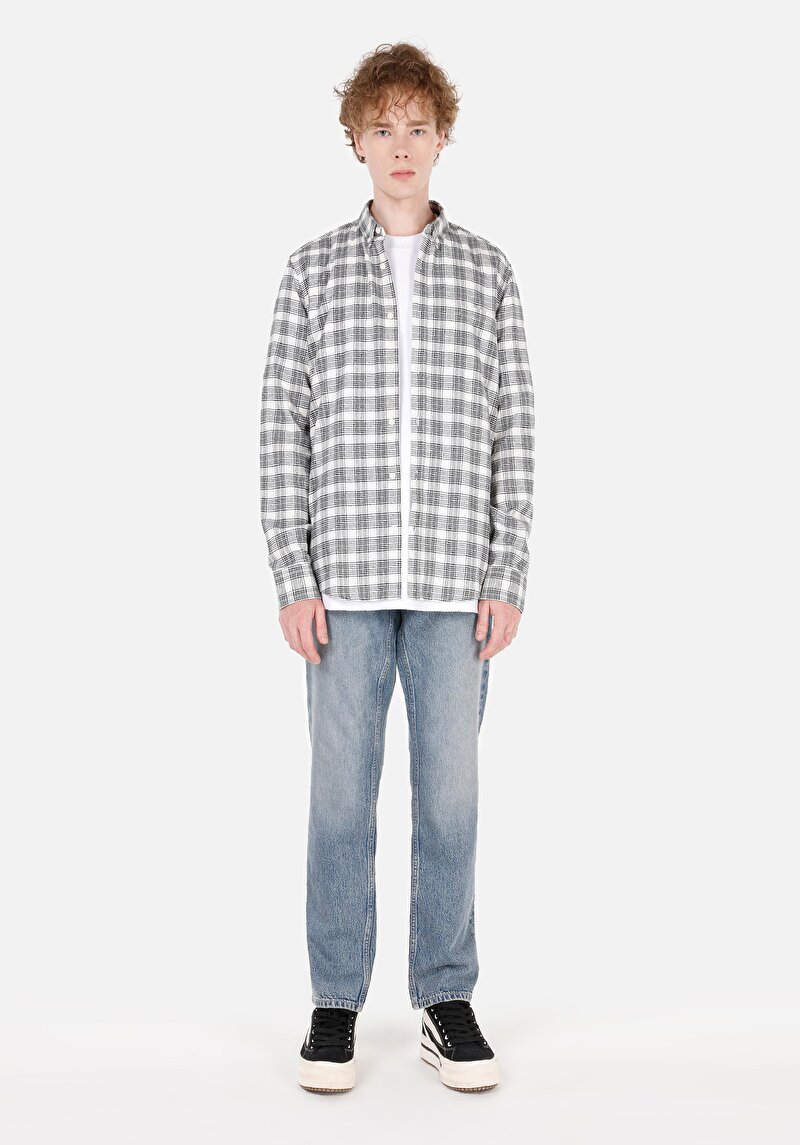 Показати інформацію про Сорочка З Довгим Рукавом Чоловіча Бежева  Cl1071212