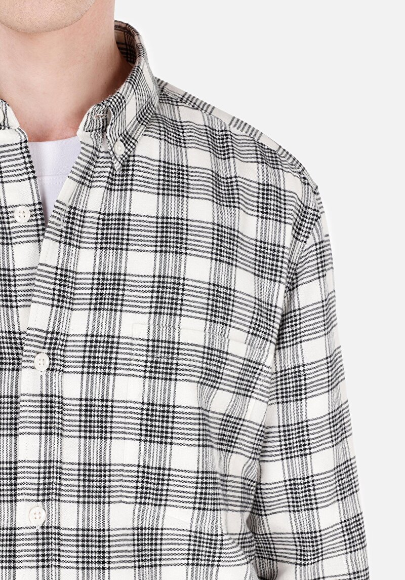 Показати інформацію про Сорочка З Довгим Рукавом Чоловіча Бежева  Cl1071212