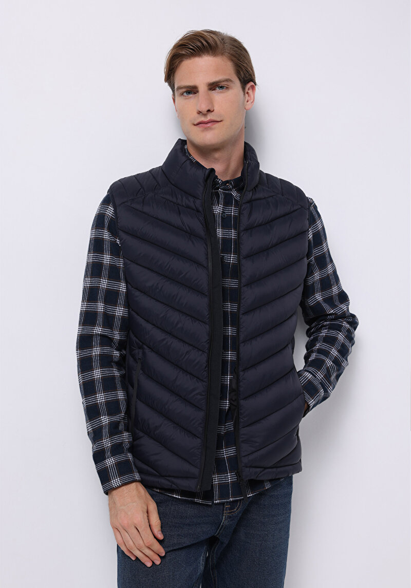 Зображення Жилет Чоловічий Синій  Cl1071238