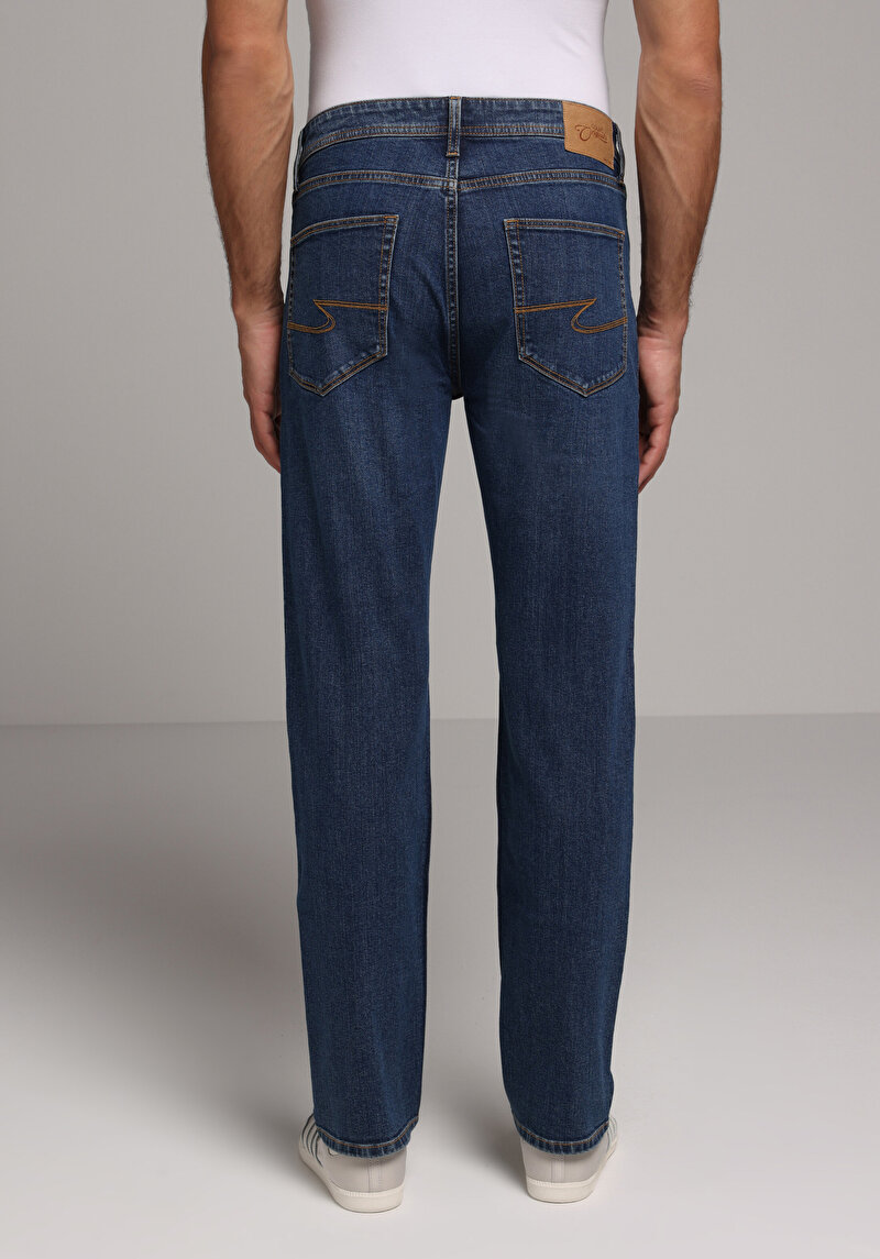 Зображення 045 David Джинси Чоловічі Блакитні Класичного Крою Cl1071253