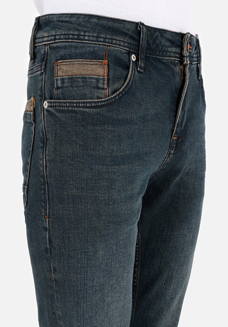 Показати інформацію про 044 Karl Джинси Чоловічі Блакитні Прямого Крою Cl1071288