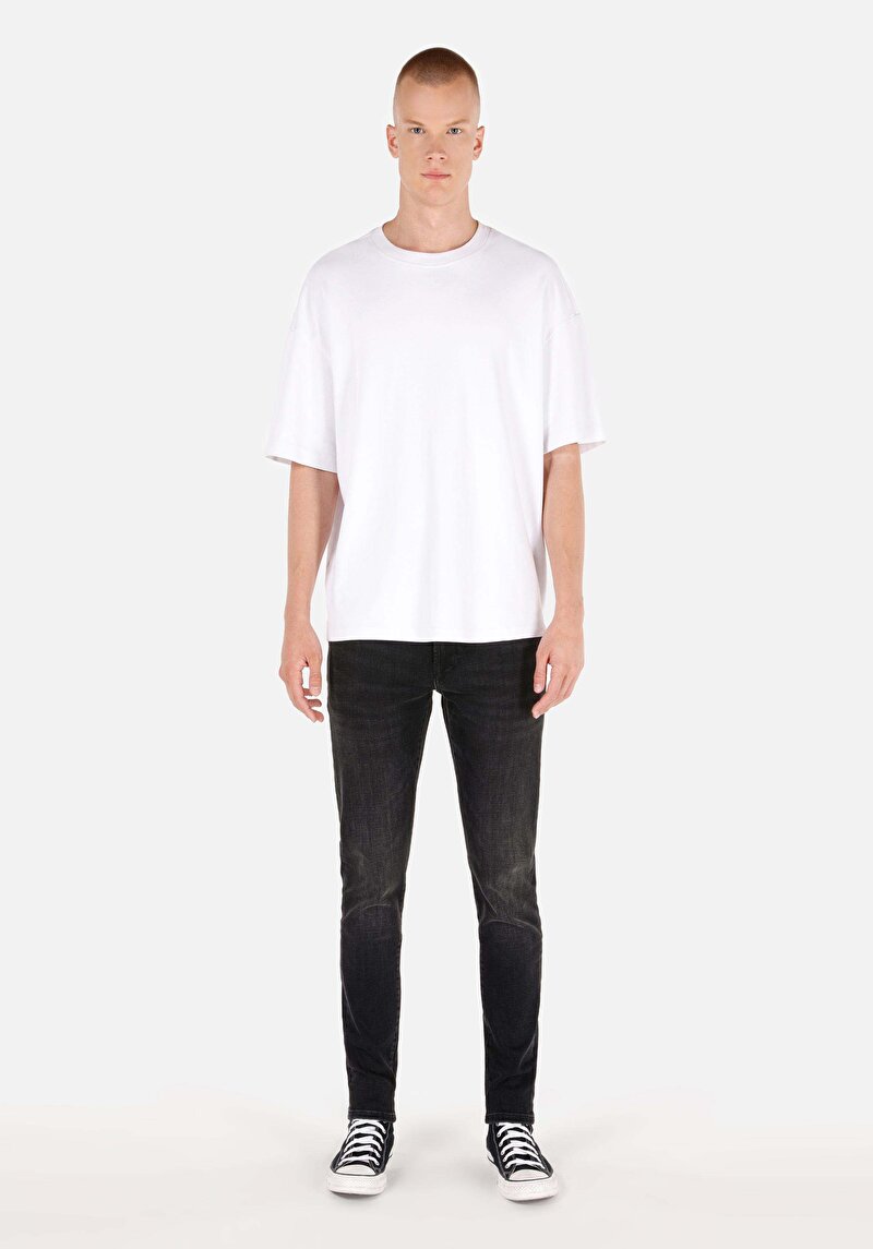 Зображення 041 Danny Джинси Чоловічі Чорні Вузького Крою Cl1071319