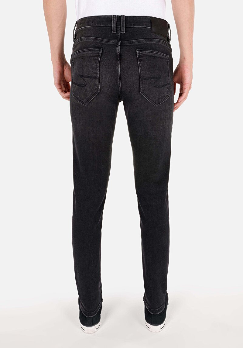 Зображення 041 Danny Джинси Чоловічі Чорні Вузького Крою Cl1071319