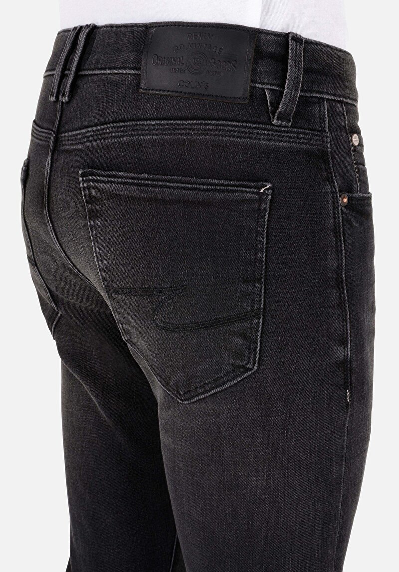 Показати інформацію про 041 Danny Джинси Чоловічі Чорні Вузького Крою Cl1071319