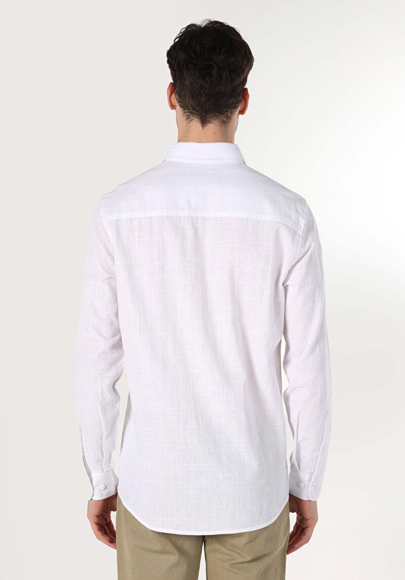 Зображення Сорочка З Довгим Рукавом Чоловіча Біла Cl1059609