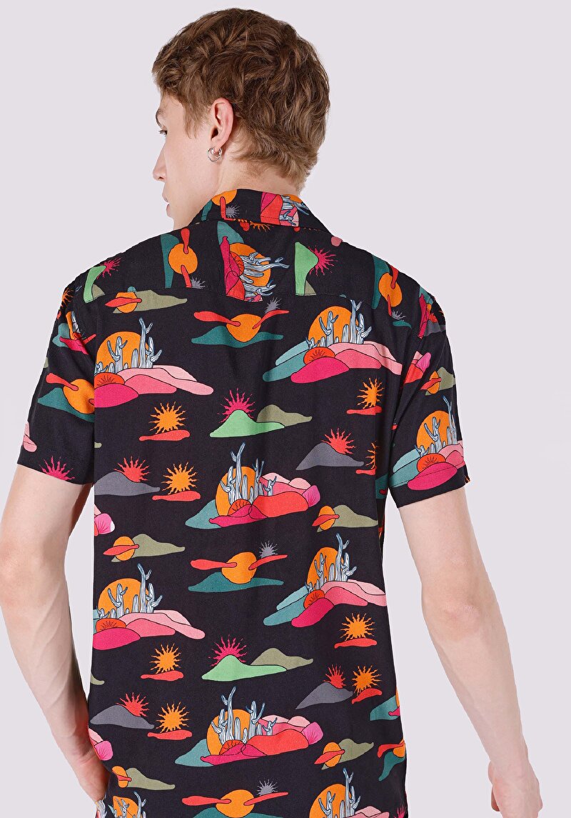 Зображення Сорочка З Коротким Рукавом Чоловіча Мультіколор Cl1064191