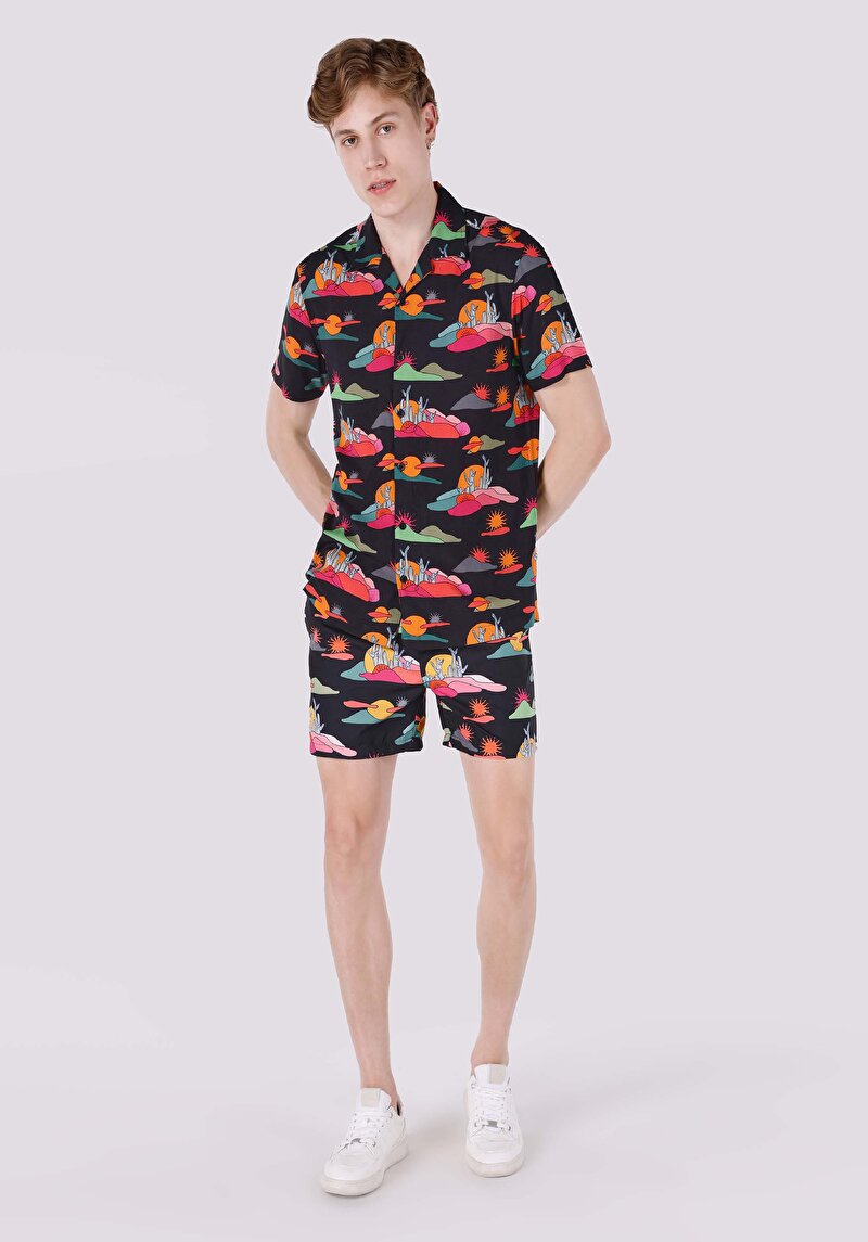 Зображення Сорочка З Коротким Рукавом Чоловіча Мультіколор Cl1064191