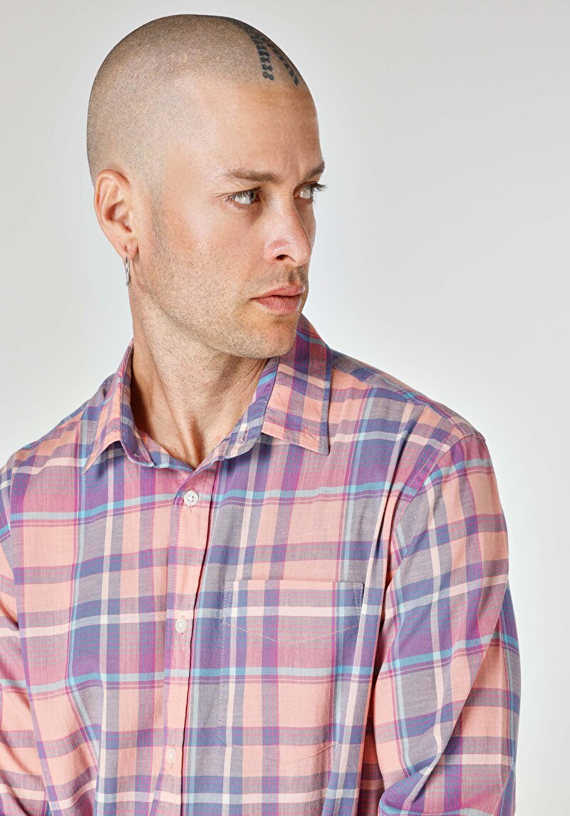 Показати інформацію про Сорочка З Довгим Рукавом Чоловіча Мультіколор  Cl1064196