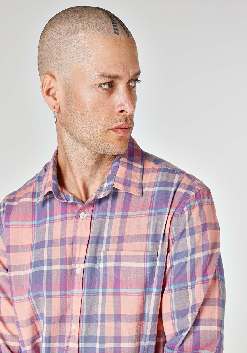 Зображення Сорочка З Довгим Рукавом Чоловіча Мультіколор Cl1064196