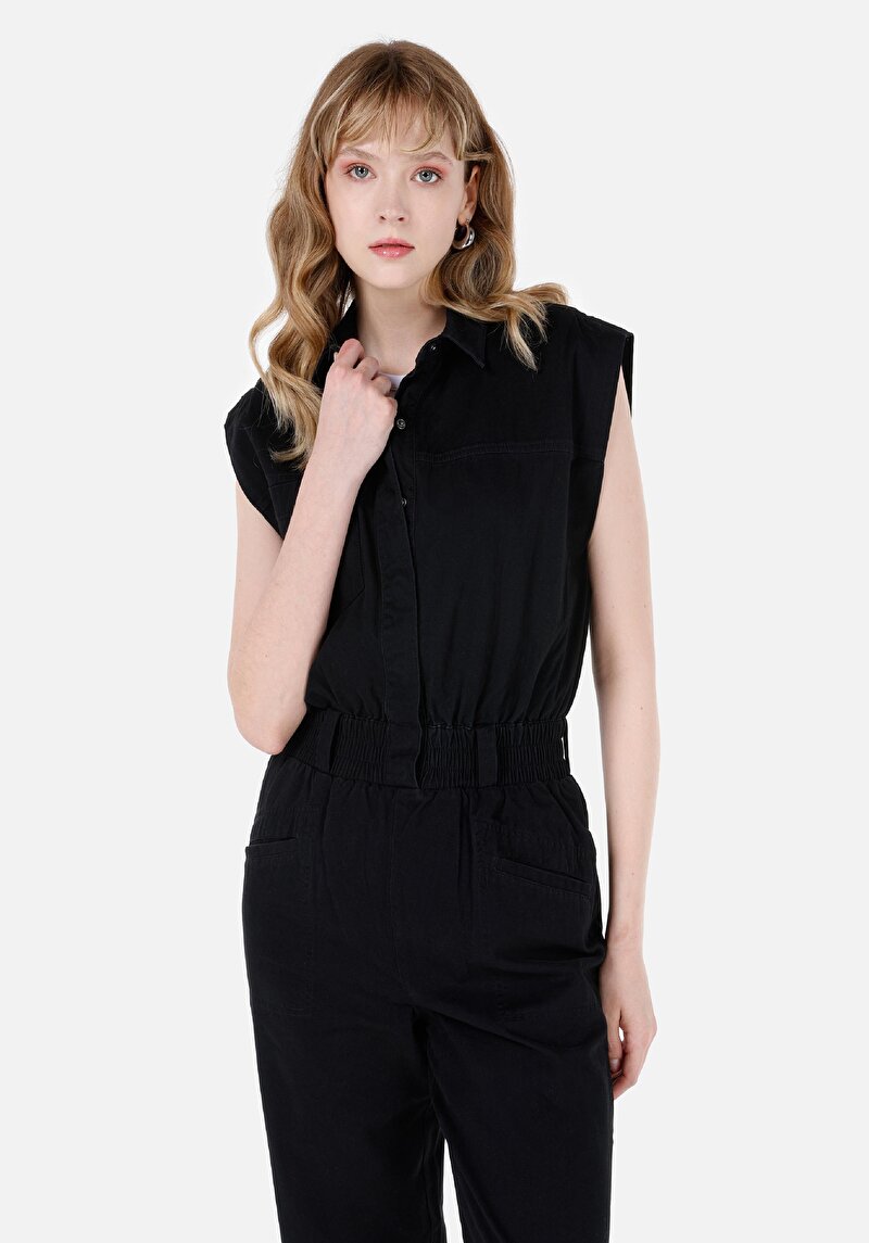 Показати інформацію про Комбінезон Жіночий Чорний  Cl1067690