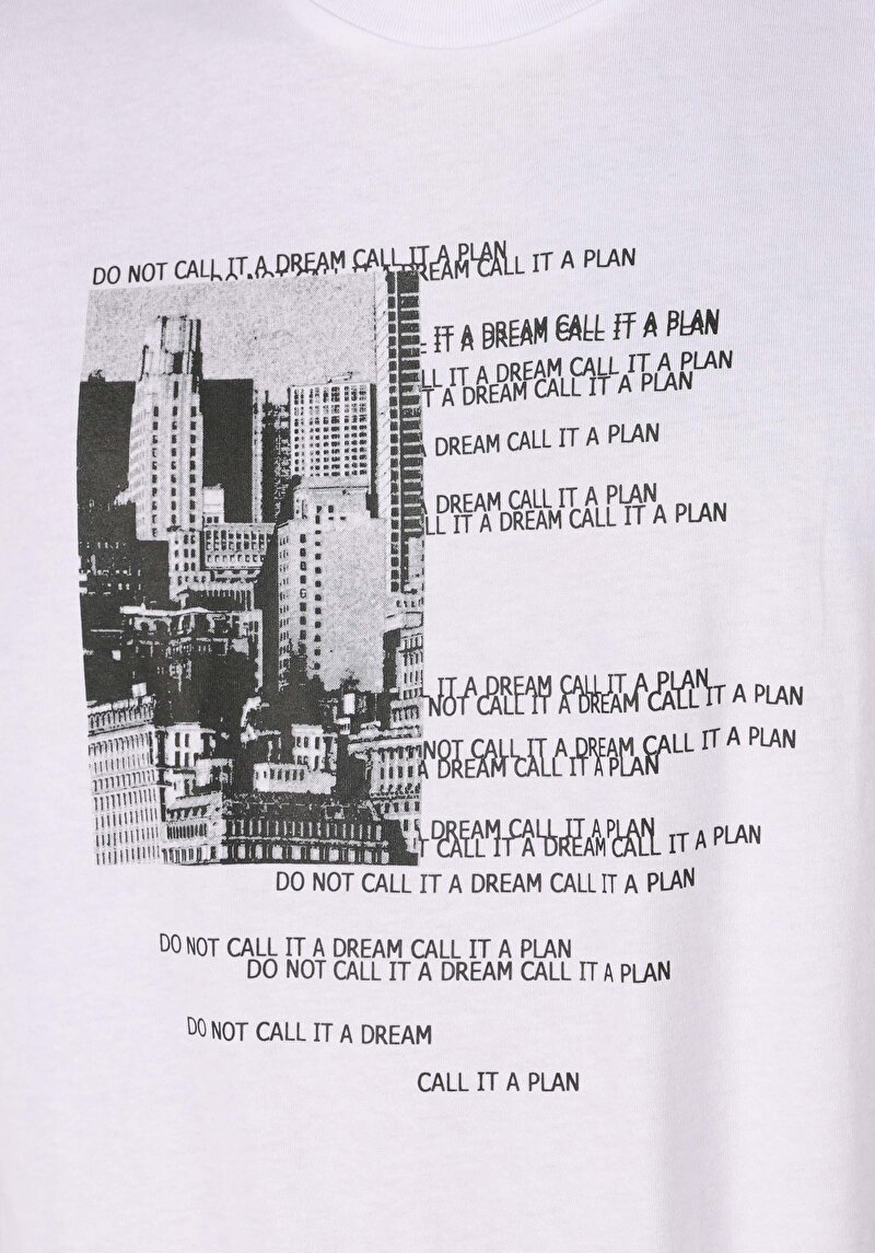 Показати інформацію про Футболка З Коротким Рукавом Чоловіча Біла  Cl1061808