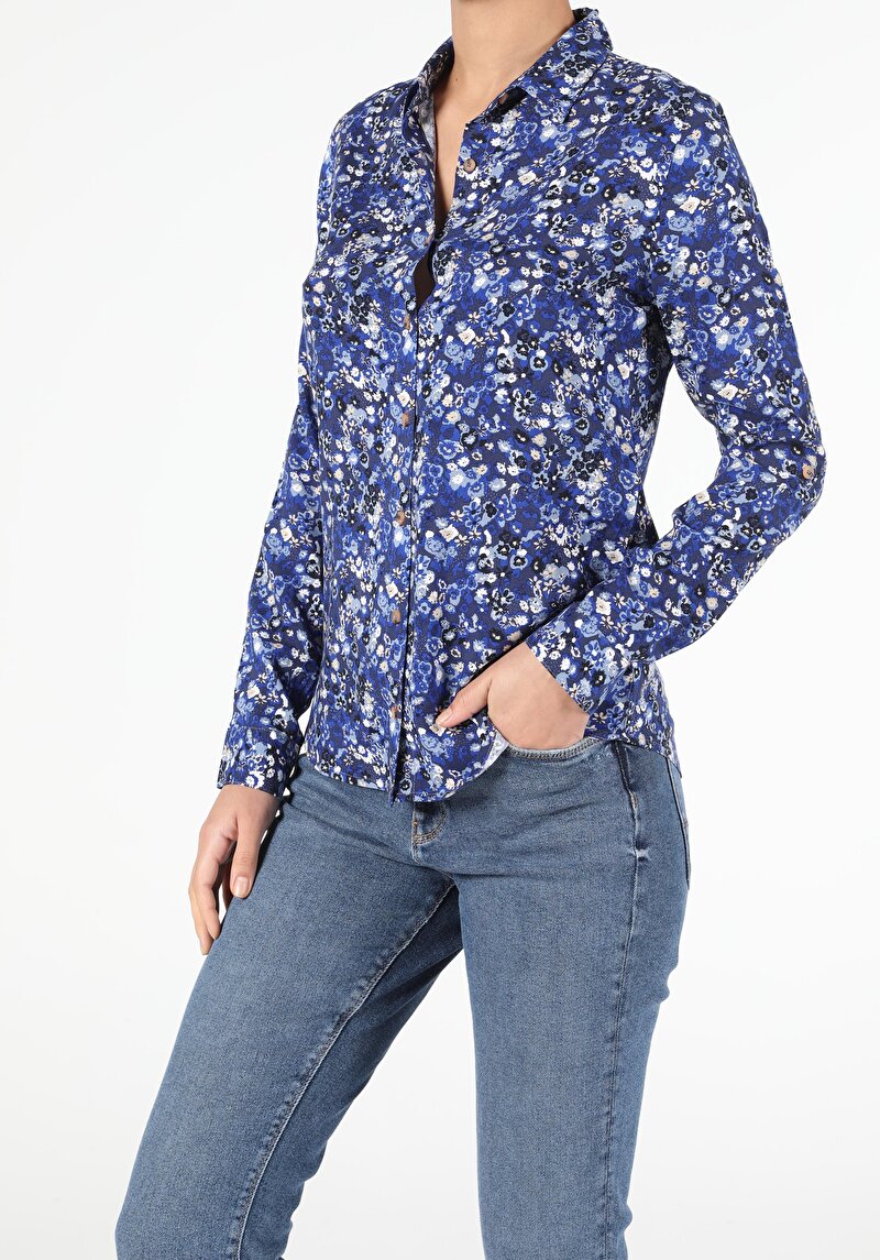 Зображення Сорочка З Довгим Рукавом Жіноча Мультіколор Cl1053693