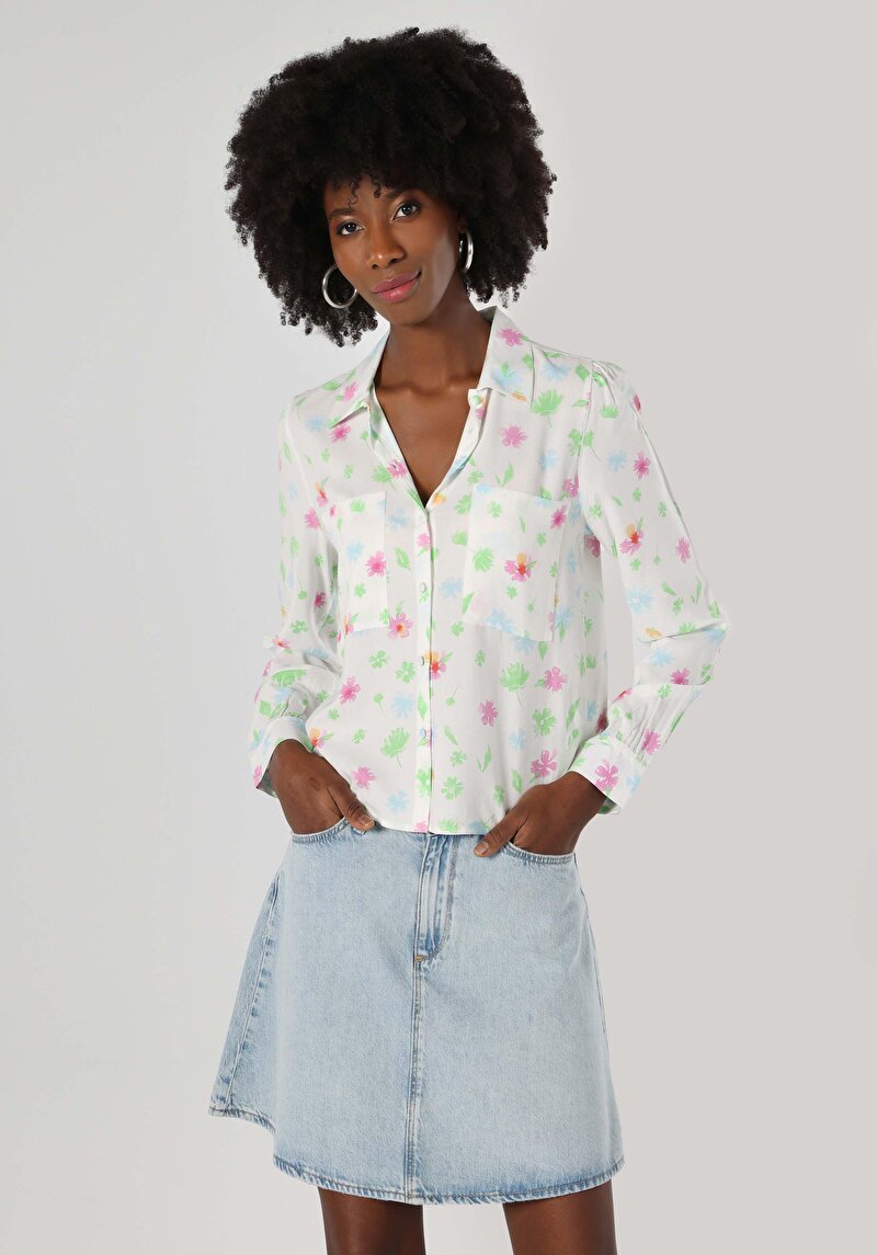 Показати інформацію про Сорочка З Довгим Рукавом Жіноча Мультіколор  Cl1062244