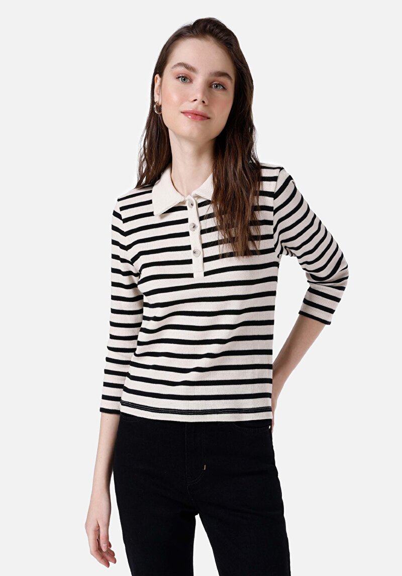 Зображення Футболка З Довгим Рукавом Жіноча Чорна  Cl1067903