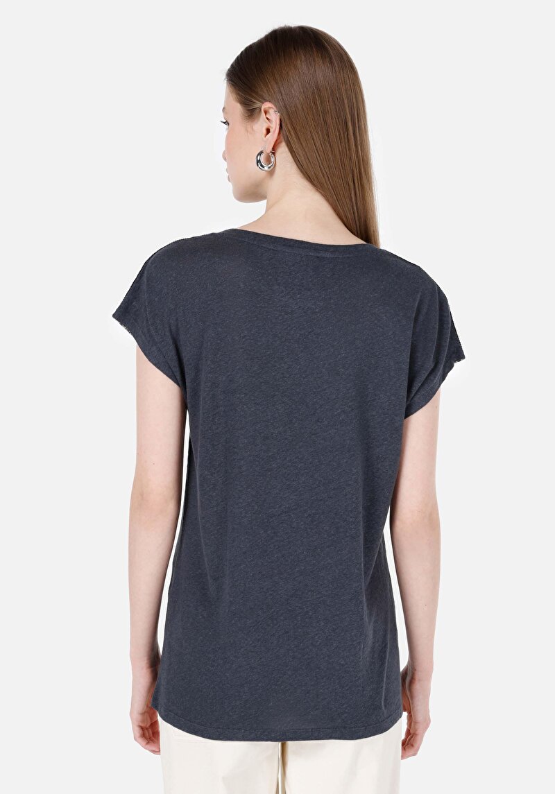 Показати інформацію про Футболка З Коротким Рукавом Жіноча Сіра  Cl1067921