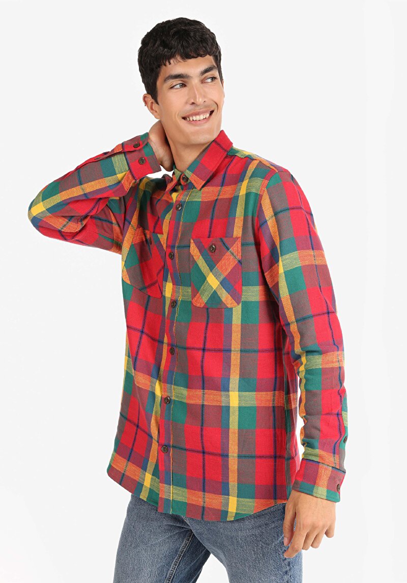 Зображення Сорочка З Довгим Рукавом Чоловіча Мультіколор  Cl1064682